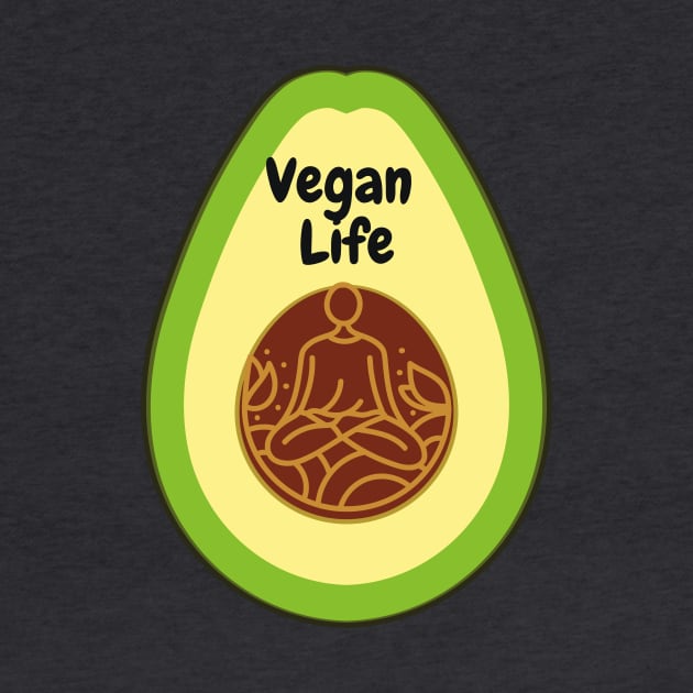 Vegan Life An Yoga by Natalie C. Designs 